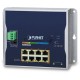 Коммутатор PLANET WGS-5225-8P2S IP30, IPv6/IPv4, L2+ 8-Port 10/100/1000T 802.3at PoE + 2-Port 1G/2.5G SFP Wall-mount Managed Switch (-40~75 degrees C, dual power input on 48-56VDC terminal block and power jack, ERPS Ring, 1588, Modbus TCP, ONVIF, SNMPv3,