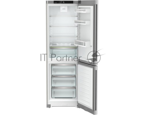 Холодильник Liebherr Pure CNsff 5203 серебристый двухкамерный 241/100л морозилка снизу