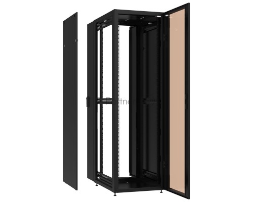 Шкаф коммутационный C3 Solutions Practic.3 24-66.GF12.SD2.BF11 B (NT435076) напольный 24U 600x600мм пер.дв.стекл задн.дв.двуст. 2 бок.пан. направл.под закл.гайки 1300кг черный 510мм 56кг IP20 сталь Шкаф коммутационный C3 Solutions Practic.3 24-66.GF12.SD2.BF11 B (NT435076) напольный 24U 600x600мм пер.дв.стекл задн.дв.двуст. 2 бок.пан. направл.под закл.гайки 1300кг черный 510мм 56кг IP20 сталь