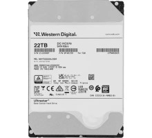 22Tb WD Ultrastar DC HC570 7200 6Gb/s 512Mb WUH722222ALE604  SATA3