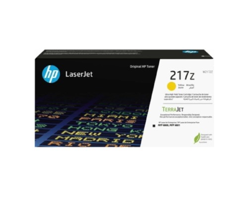 [Расходные материалы] Тонер-картридж/ HP 217Z Ultra High Yield Yellow Original LaserJet Toner Cartridge