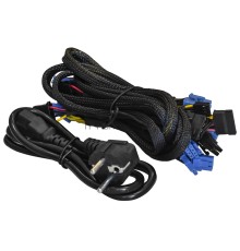 Серверный БП 500W ExeGate ServerPRO-500RADS (ATX, for 3U+ cases, APFC, КПД 80% (80 PLUS), 14cm fan, 24pin, (4+4)pin, PCIe, 5xSATA, 4xIDE, FDD, Cable Management, black)