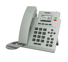 Телефон SIP Yealink SIP-T31P, 2 линии, PoE, БП в комплекте,светло-серый (SIP-T31P Light Gray)