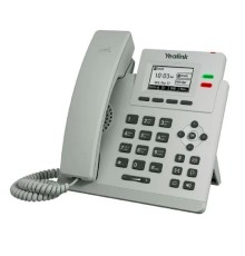 Телефон SIP Yealink SIP-T31P, 2 линии, PoE, БП в комплекте,светло-серый (SIP-T31P Light Gray)