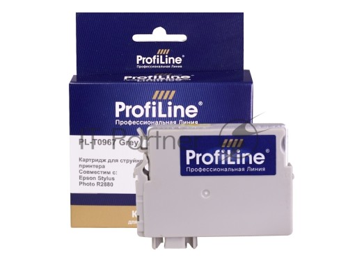 Струйный картридж PL-T0967 для принтеров Epson Stylus Photo R2880 с чернилами Grey 11,4 мл ProfiLine
