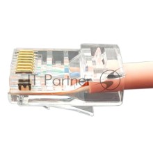 Разъем легкой оконцовки RJ-45 (8P8C) Hyperline PLEZ-8P8C-U-C6-100 под витую пару, категория 6 (50 µ