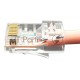 Разъем легкой оконцовки RJ-45 (8P8C) Hyperline PLEZ-8P8C-U-C6-100 под витую пару, категория 6 (50 µ