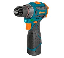 Bort ДРЕЛЬ-ШУРУПОВЕРТ АККУМУЛЯТОРНАЯ УДАРНАЯ BAB-16U (2 X 2А.Ч) [93414882] { 16.8 В, 2 Ач, Li-lon, 2 Акк }