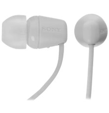 Наушники беспроводные Sony WI-C100/WZ внутриканальные, белые