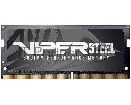 Оперативная память DDR4 8Gb 3200MHz Patriot PVS48G320C8S Steel Series RTL PC4-25600 CL22 SO-DIMM 260-pin 1.2В single rank Оперативная память DDR4 8Gb 3200MHz Patriot PVS48G320C8S Steel Series RTL PC4-25600 CL22 SO-DIMM 260-pin 1.2В single rank