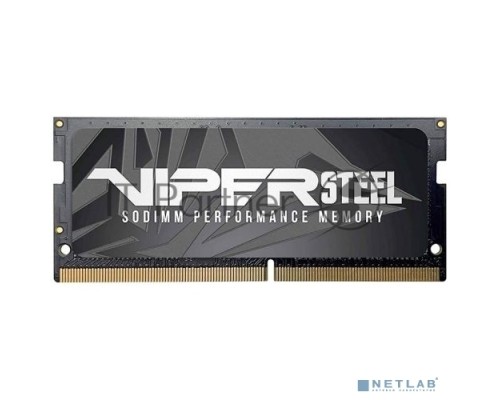 Оперативная память DDR4 8Gb 3200MHz Patriot PVS48G320C8S Steel Series RTL PC4-25600 CL22 SO-DIMM 260-pin 1.2В single rank Оперативная память DDR4 8Gb 3200MHz Patriot PVS48G320C8S Steel Series RTL PC4-25600 CL22 SO-DIMM 260-pin 1.2В single rank