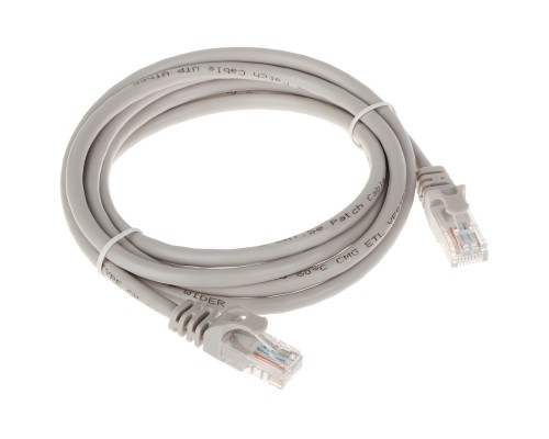 [патч-корды] Патч-корд Bion [BPC-U5E101-50M] U/UTP, Cat.5e, AWG 26 (7/0,16мм), CCA, многожильный, PVC, 50м, серый