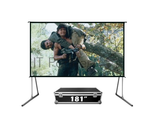 Экран Cinema S'OK серии Fast Folder SCPSFF-400x225RE, обратная проекция, 181 дюйм 16:9, черный кейс