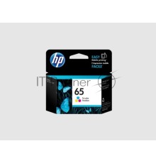 Картридж HP 65  струйный трёхцветный (100 стр)