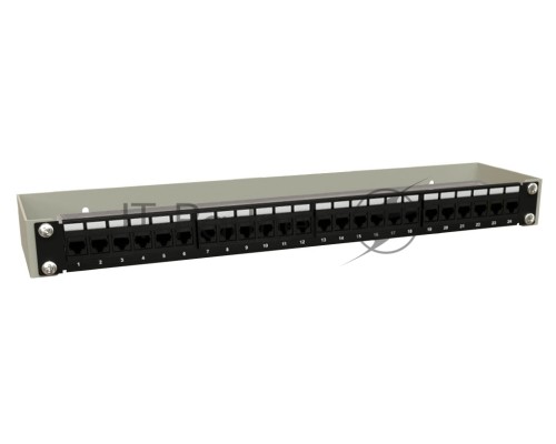 Кронштейн Hyperline BW19, настенный, 1U, 47х493х110 мм (ВхШхГ), нагрузка: 15 кг, настенный, 19