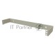 Кронштейн Hyperline BW19, настенный, 1U, 47х493х110 мм (ВхШхГ), нагрузка: 15 кг, настенный, 19