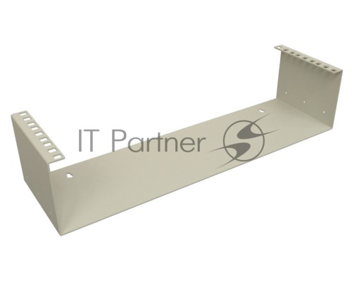 Кронштейн Hyperline BW19, настенный, 3U, 136х493х110 мм (ВхШхГ), нагрузка: 15 кг, настенный, 19