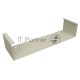 Кронштейн Hyperline BW19, настенный, 3U, 136х493х110 мм (ВхШхГ), нагрузка: 15 кг, настенный, 19
