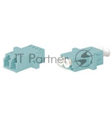 Проходной адаптер оптический Hyperline, LC/LC (MM), Duplex