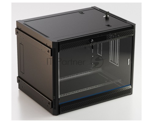 Шкаф телекоммуникационный настенный Hyperline TWB-FC, 19