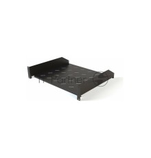 Полка Hyperline TAL3, углов., 2U, 440х600 мм (ШхГ), для шкафов, цвет: чёрный