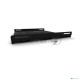 Полка Hyperline TSH3H, усиленная, 1U, 485х450 мм (ШхГ), для шкафов, цвет: чёрный