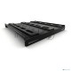 Полка Hyperline TSH3H, усиленная, 1U, 485х450 мм (ШхГ), для шкафов, цвет: чёрный