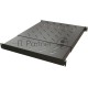 Полка Hyperline TSD3H, раздвижная, 1U, 483х1100 мм (ШхГ), для шкафов, цвет: чёрный