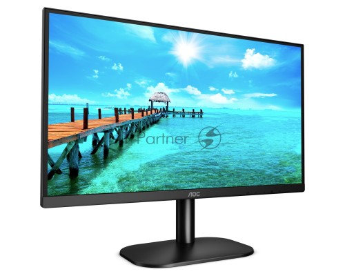 Монитор 21.5'' АОС 22B2D [16:9] 1920х1080(FHD) VA, nonGLARE, 250cd/m2, H178°/V178°, 3000:1, 20M:1, 16.7M, 4ms, VGA, DVI, Tilt, 3Y, Black