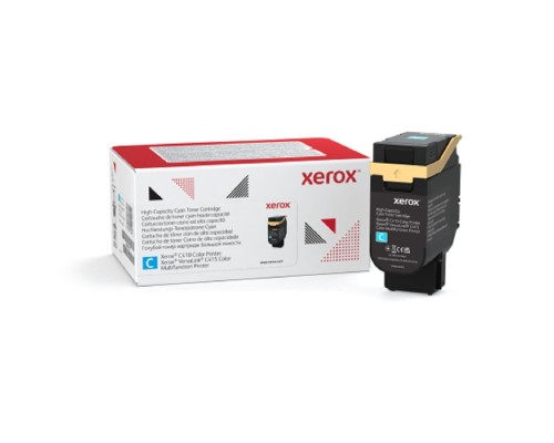 [Расходные материалы] Тонер картридж стандартный, синий Xerox VLC410/415 (2000 страниц)/ Cyan Standard Capacity Toner Cartridge, Xerox VLC410/415 (2,000 Pages)