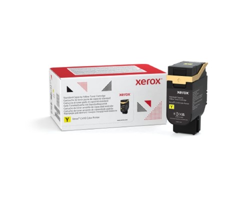 [Расходные материалы] Тонер картридж стандартный, желтый Xerox VLC410/415  (2000 страниц)/ Yellow Standard Capacity Toner Cartridge, Xerox VLC410/415 (2,000 Pages)