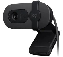 Камера Web Logitech HD Webcam Brio 100 Full графитовый 2Mpix (1920x1080) USB Type-C с микрофоном (960-001587)