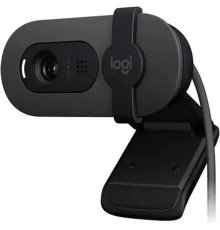 Камера Web Logitech HD Webcam Brio 100 Full графитовый 2Mpix (1920x1080) USB Type-C с микрофоном (960-001587)