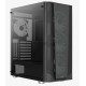 Компьютерный корпус MidiTower AeroCool PRISM-G-BK-v2 ATX Black 4*120mm FRGB fan (4711099471768)