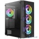 Компьютерный корпус MidiTower AeroCool PRISM-G-BK-v2 ATX Black 4*120mm FRGB fan (4711099471768)