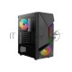 Компьютерный корпус MidiTower AeroCool SCAPE-G-BK-v2 ATX Black 2x140mm FRGB fan + 1*120mm FRGB fan (4711099471546)