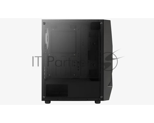 Компьютерный корпус MidiTower AeroCool SCAPE-G-BK-v2 ATX Black 2x140mm FRGB fan + 1*120mm FRGB fan (4711099471546)
