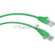 Неэкранированный патч-корд Cabeus, кат. 5е, неэкр., U/UTP, RJ45/RJ45, PVC, AWG24, 2м, зелёный