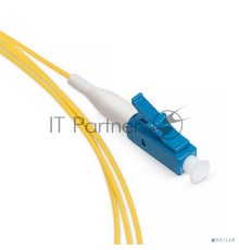 Пигтейл Cabeus, LC, OS1 9/125, 1,5м, синий хвостовик, цвет: жёлтый