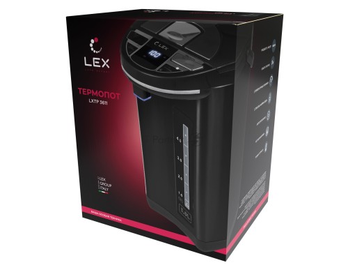 Термопот LEX LXTP3611 5л черный