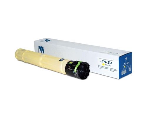 [Расходные материалы] Тонер-картридж NVP совместимый NV-TN-514 Yellow для Konica Minolta Bizhub-C 458/С558/С658 (26000k) (A9E8250)