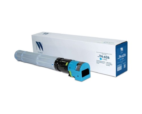 [Расходные материалы] Тонер-картридж NVP совместимый NV-TN-626 Cyan для Konica Minolta Bizhub-C450i/Bizhub-C550i/Bizhub-C650i (ACV1450) (28000k)