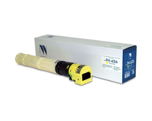 [Расходные материалы] Тонер-картридж NVP совместимый NV-TN-626 Yellow для Konica Minolta Bizhub-C450i/Bizhub-C550i/Bizhub-C650i (ACV1250) (28000k)