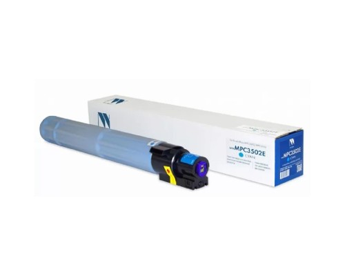 [Расходные материалы] Картридж NVP совместимый NV-MPC3502E Cyan для Ricoh Aficio-MPC3002/MPC3502 (18000k)