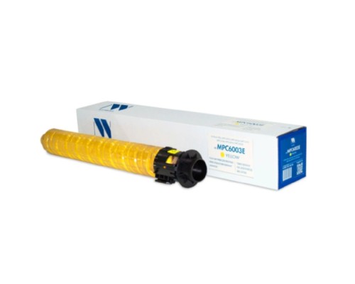 [Расходные материалы] Картридж NVP совместимый NV-MPC6003E Yellow для Ricoh Aficio-MPC4503/MPC4504/MPC5503/MPC5504/MPC6003/MPC6004 (22500k)