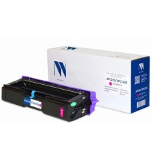 Картридж NVP совместимый NV-SPC220/SPC220E Magenta для Ricoh Aficio SP C220/SP C221/SP C222/SP C240 (406054) (2300k)