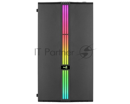 Компьютерный корпус MiniTower AeroCool EVO Mini-G-BK-v1 (mATX, USB3x1, USB2x2, 120mm RGB fan, без БП) (4711099472352)