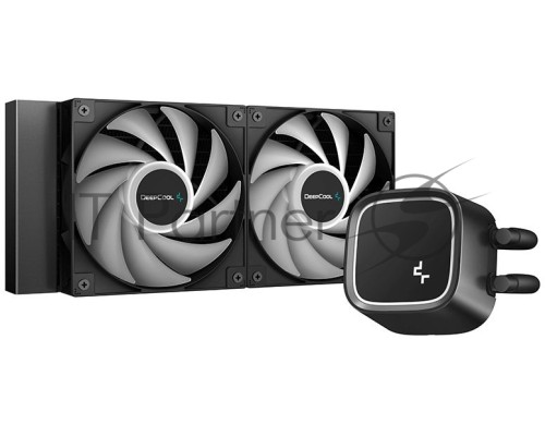 Система водяного охлаждения Deepcool LE500 Soc-AM5/AM4/1151/1200/1700 4-pin 18-33dB Al+Cu 220W 1238gr LED Ret