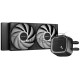 Система водяного охлаждения Deepcool LE500 Soc-AM5/AM4/1151/1200/1700 4-pin 18-33dB Al+Cu 220W 1238gr LED Ret