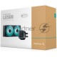 Система водяного охлаждения Deepcool LE500 Soc-AM5/AM4/1151/1200/1700 4-pin 18-33dB Al+Cu 220W 1238gr LED Ret